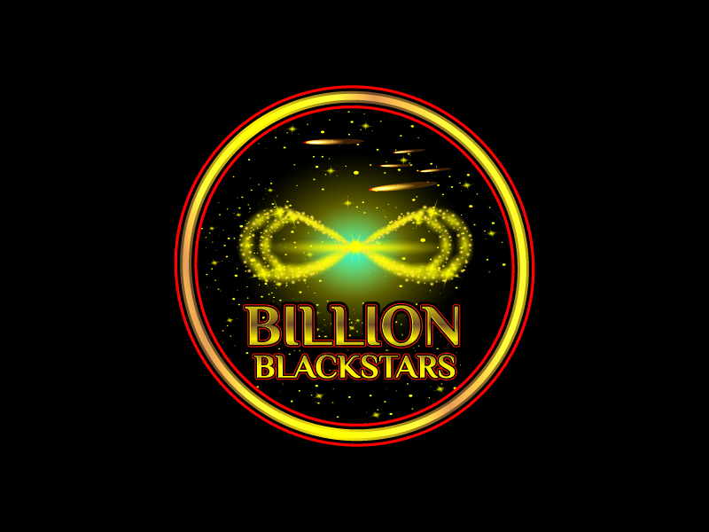 Billion Blackstars logo design by Koushik