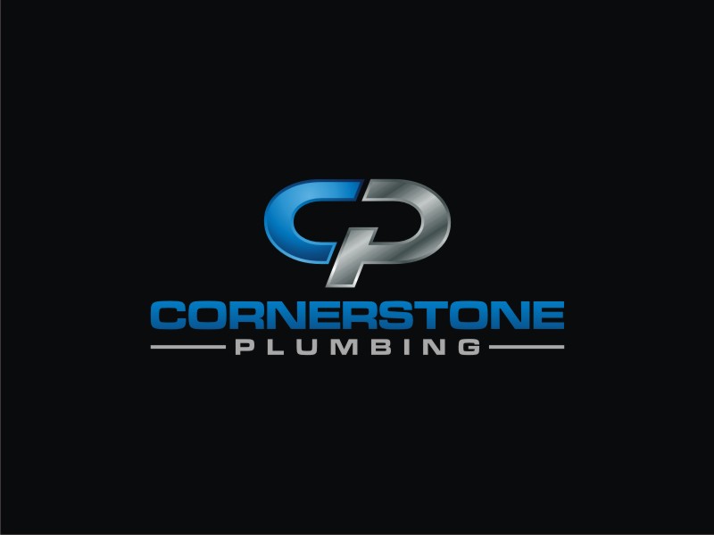Cornerstone Plumbing logo design by josephira