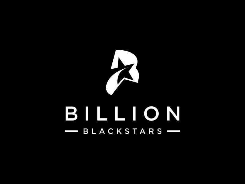 Billion Blackstars logo design by dekbud48