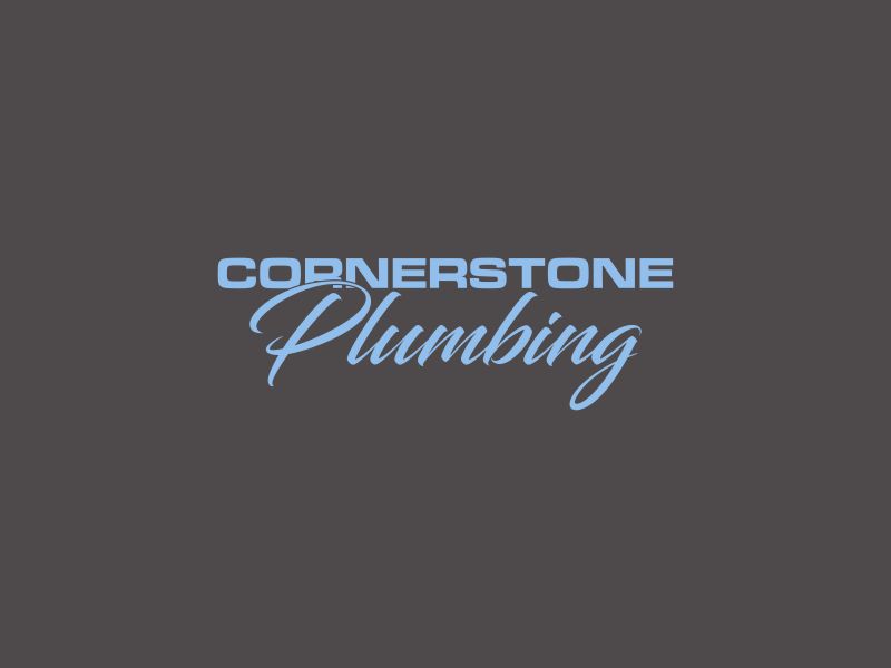 Cornerstone Plumbing logo design by blessings