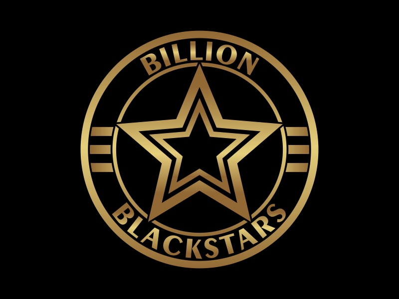 Billion Blackstars logo design by Kruger
