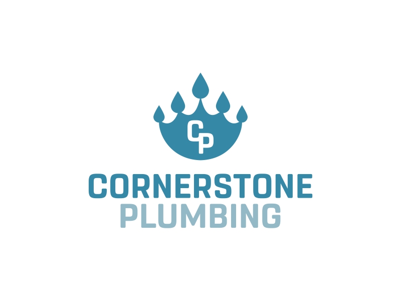 Cornerstone Plumbing logo design by nusa