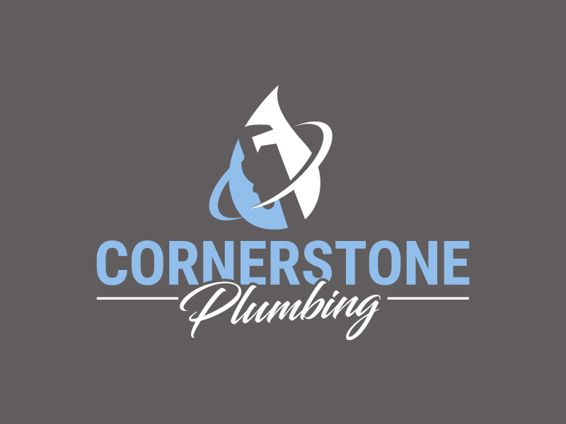 Cornerstone Plumbing logo design by jaize