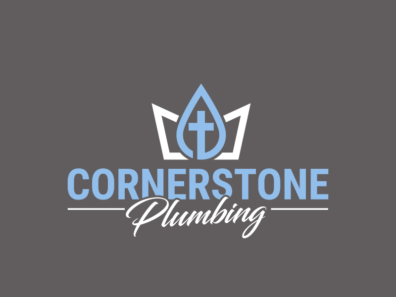 Cornerstone Plumbing logo design by jaize