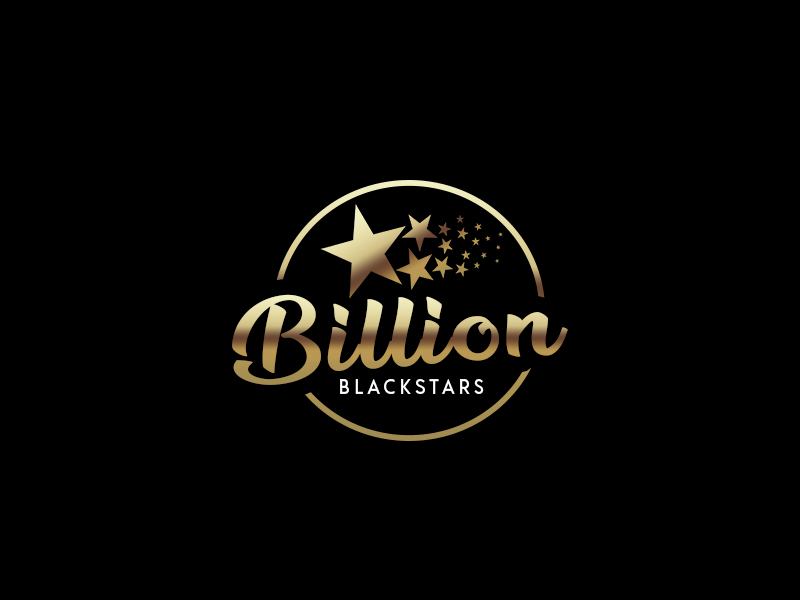 Billion Blackstars logo design by DADA007