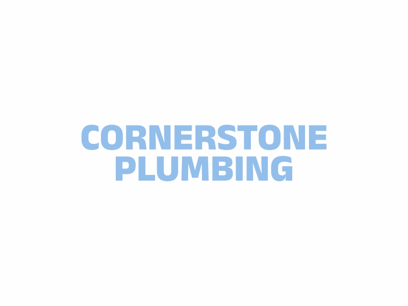 Cornerstone Plumbing logo design by DiDdzin