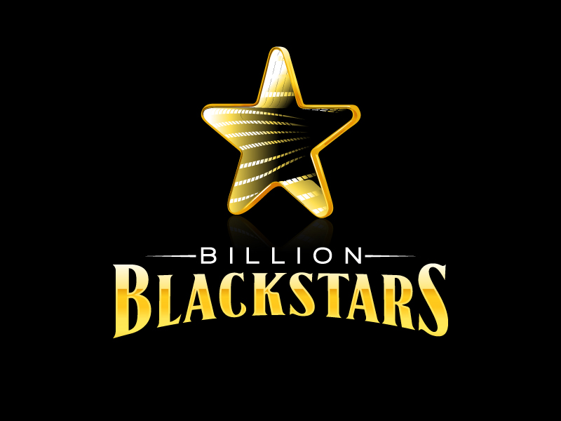Billion Blackstars logo design by sanworks