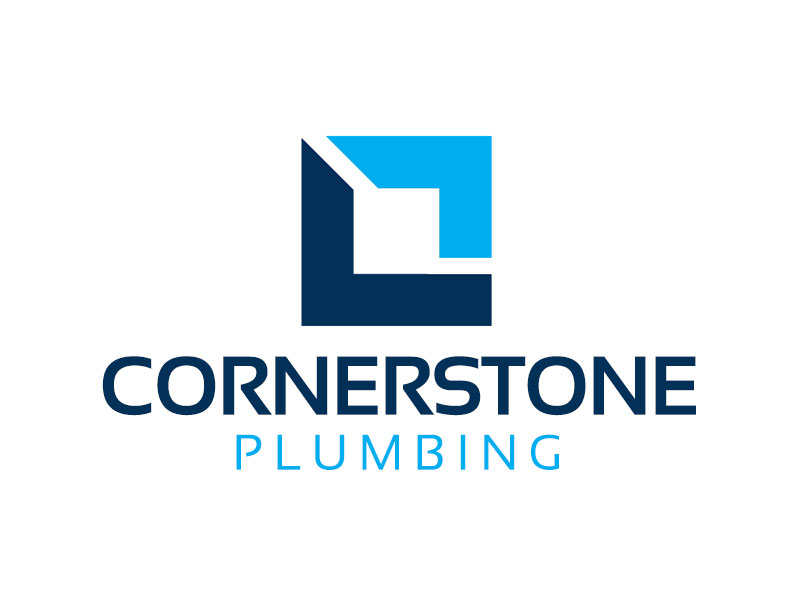 Cornerstone Plumbing logo design by kunejo