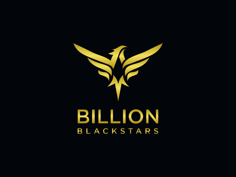 Billion Blackstars logo design by azizah