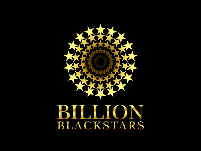 Billion Blackstars logo design by agus
