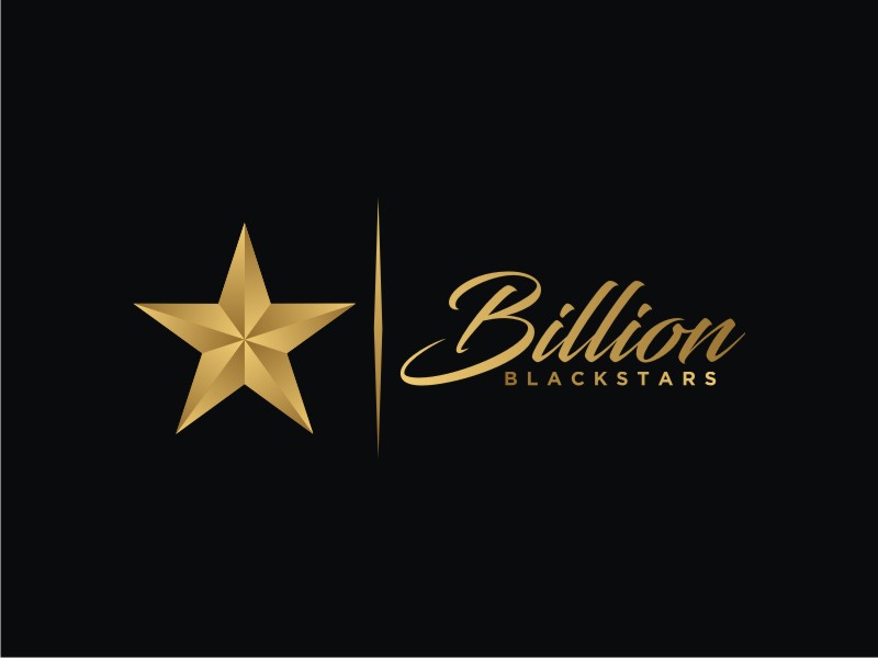 Billion Blackstars logo design by sodimejo