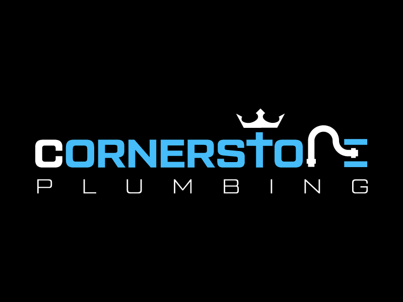 Cornerstone Plumbing logo design by czars