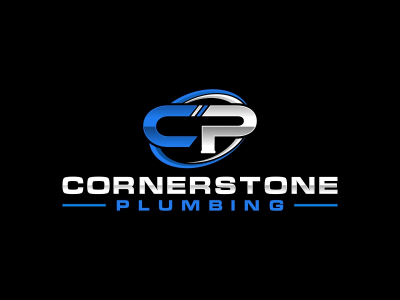 Cornerstone Plumbing logo design by rizuki