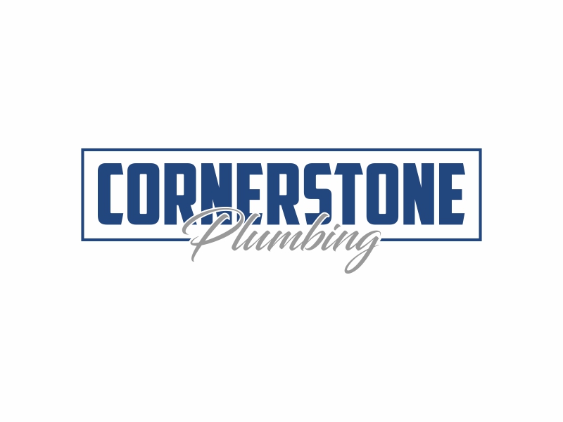 Cornerstone Plumbing logo design by qqdesigns