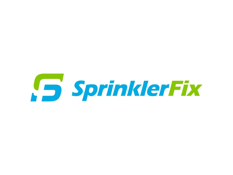 Sprinlker Fix LLC logo design by prologo