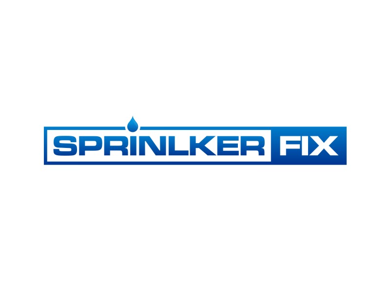 Sprinlker Fix LLC logo design by sheilavalencia