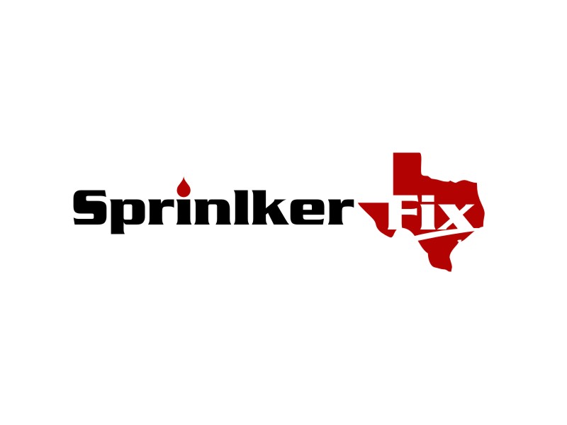 Sprinlker Fix LLC logo design by sheilavalencia