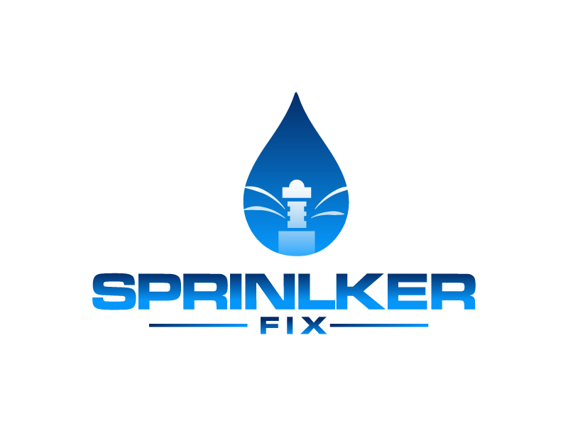 Sprinlker Fix LLC logo design by Sami Ur Rab