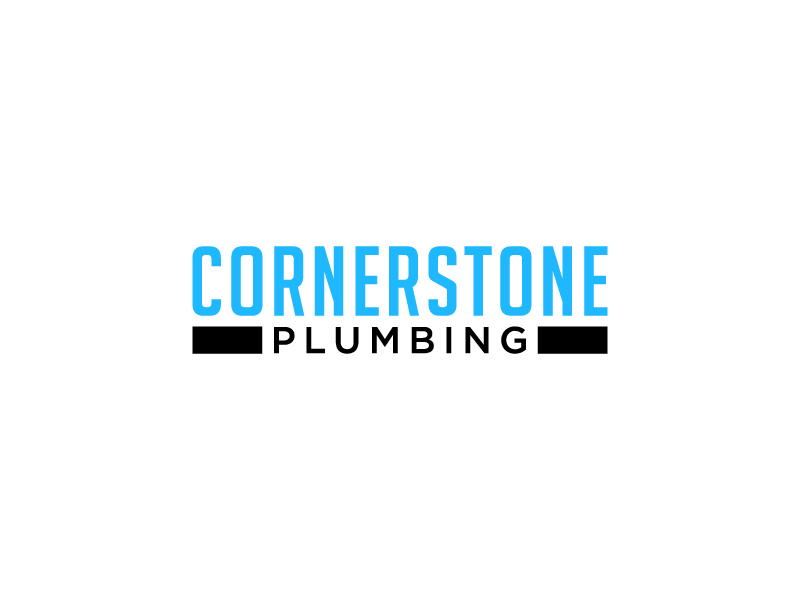 Cornerstone Plumbing logo design by gateout