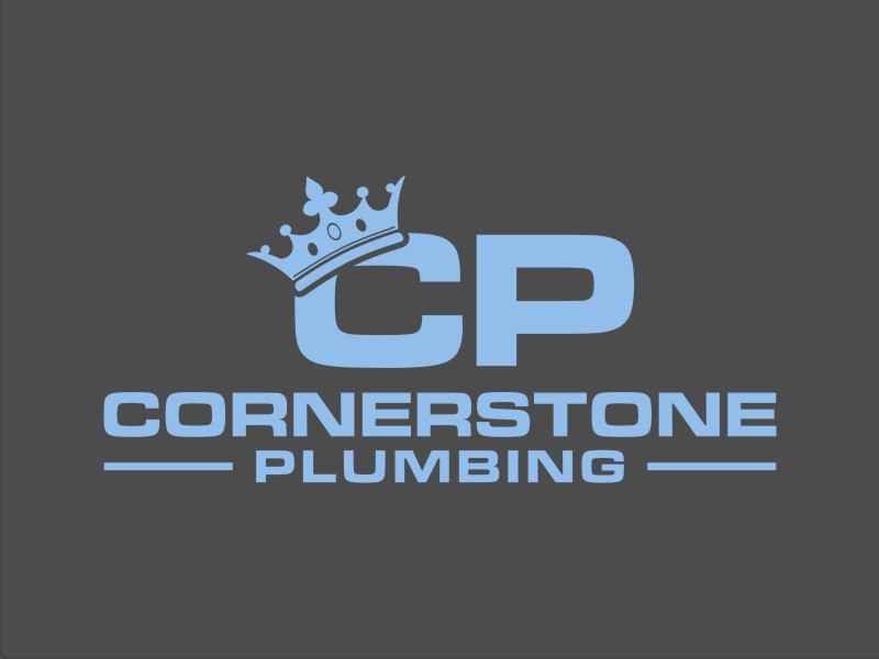 Cornerstone Plumbing logo design by johana