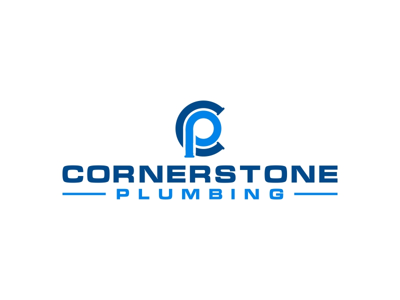 Cornerstone Plumbing logo design by rizuki