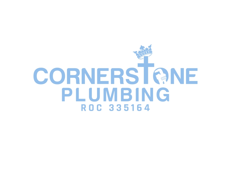 Cornerstone Plumbing logo design by Realistis