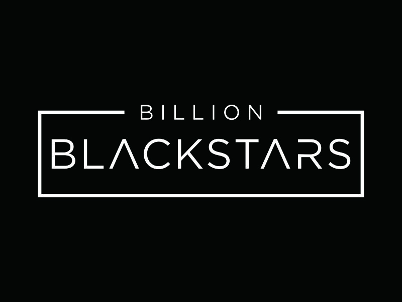 Billion Blackstars logo design by ozenkgraphic