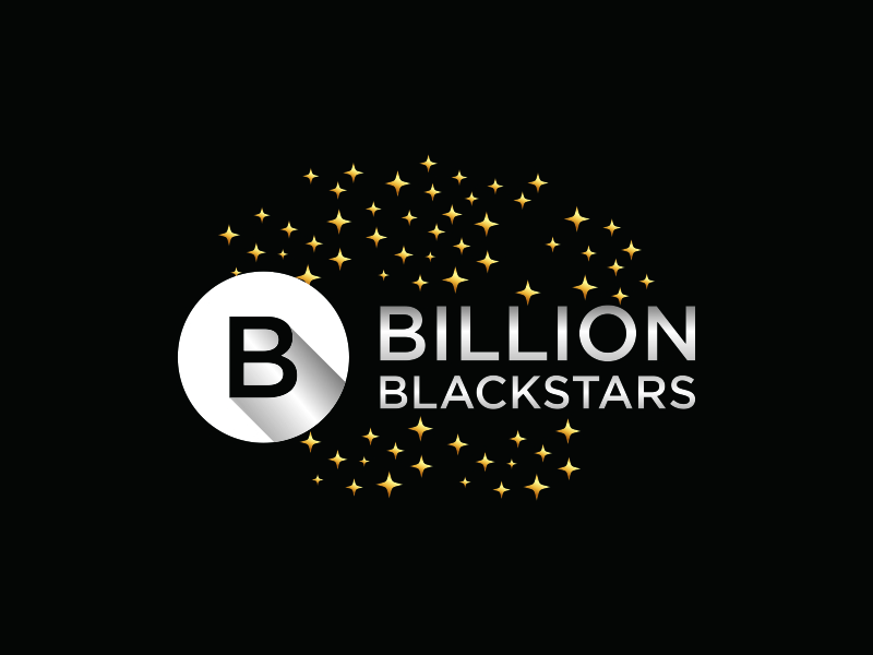 Billion Blackstars logo design by bomie