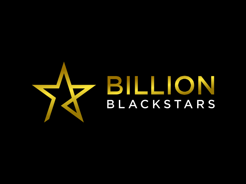 Billion Blackstars logo design by santrie