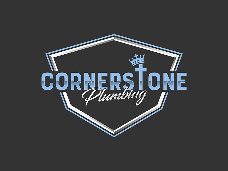Cornerstone Plumbing logo design by ndaru