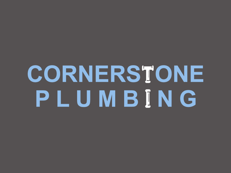 Cornerstone Plumbing logo design by Haroun