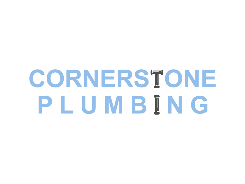 Cornerstone Plumbing logo design by Haroun