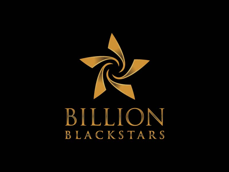 Billion Blackstars logo design by jafar