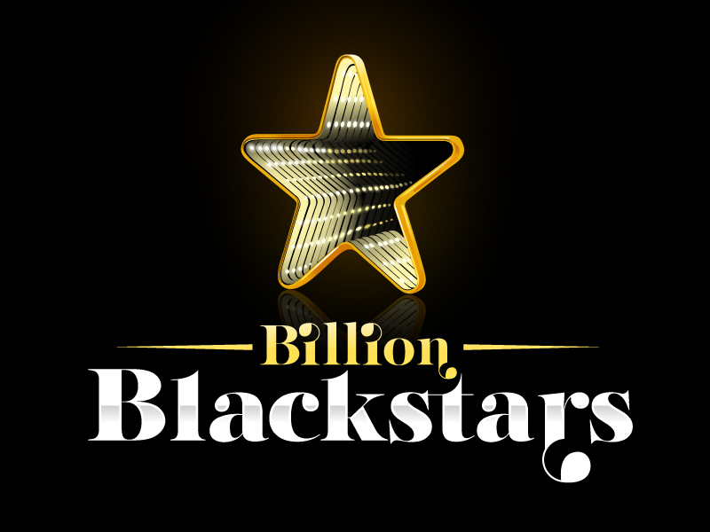 Billion Blackstars logo design by sanworks