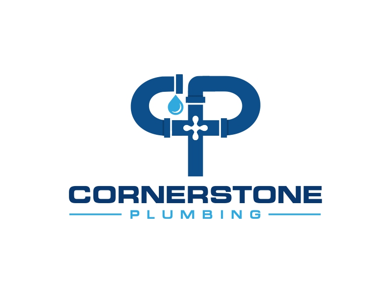 Cornerstone Plumbing logo design by crearts