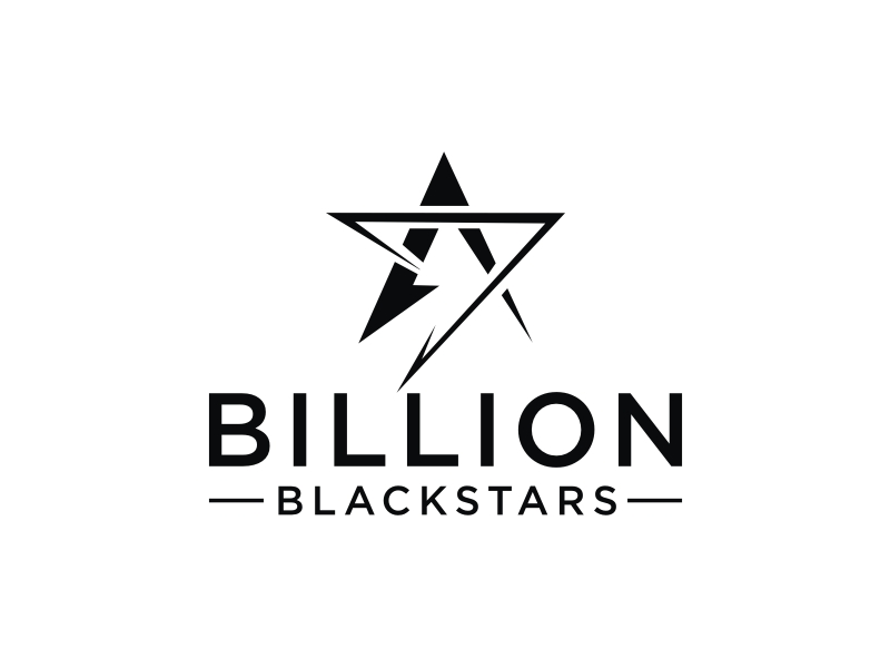 Billion Blackstars logo design by clayjensen