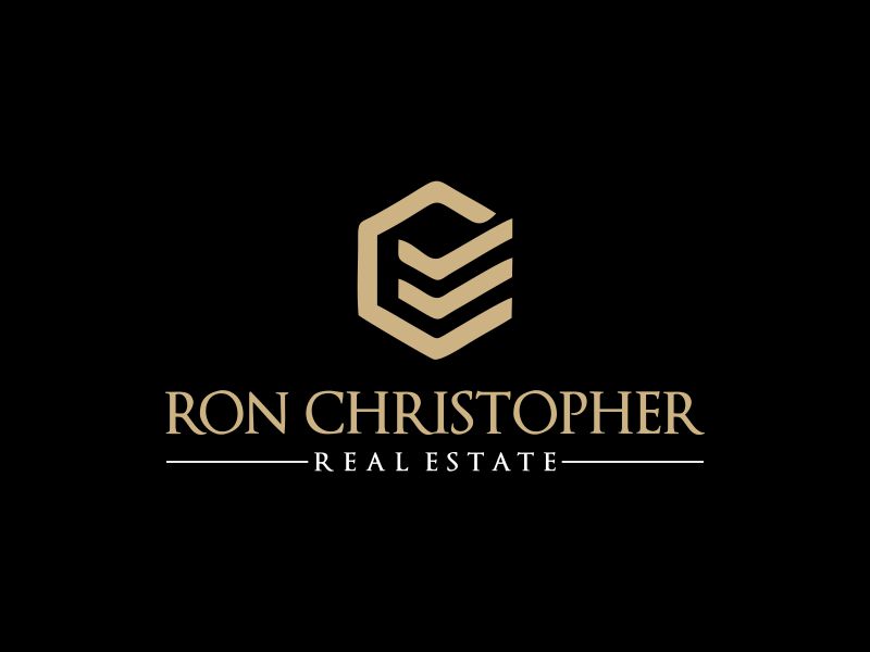 Ron Christopher Real Estate logo design by kanal