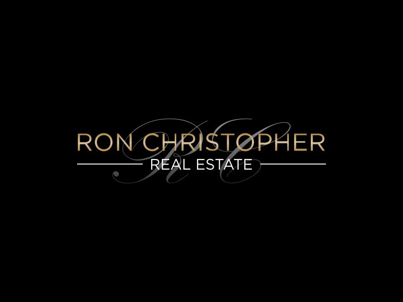 Ron Christopher Real Estate logo design by Greenlight
