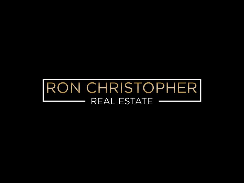 Ron Christopher Real Estate logo design by Greenlight