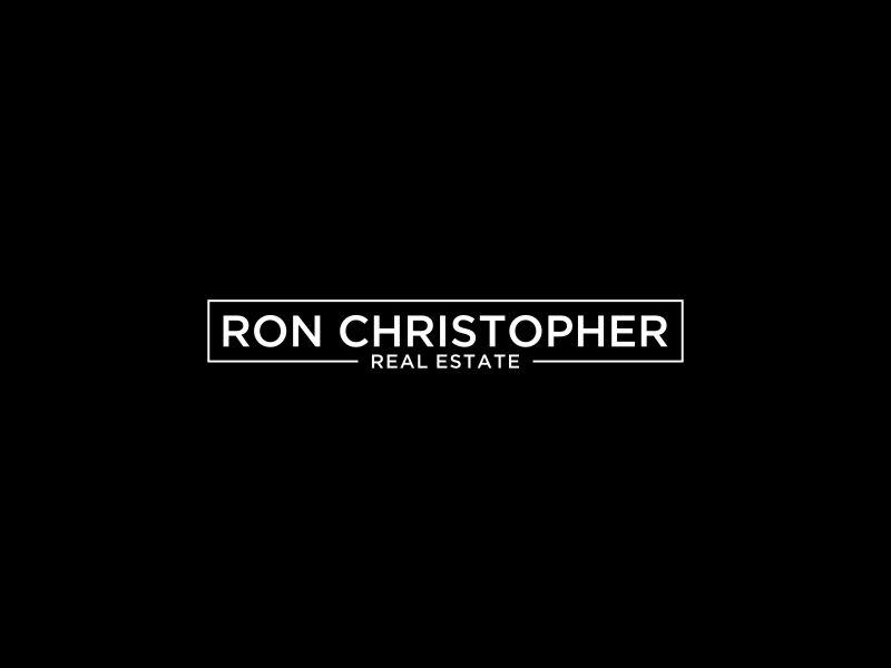 Ron Christopher Real Estate logo design by blessings