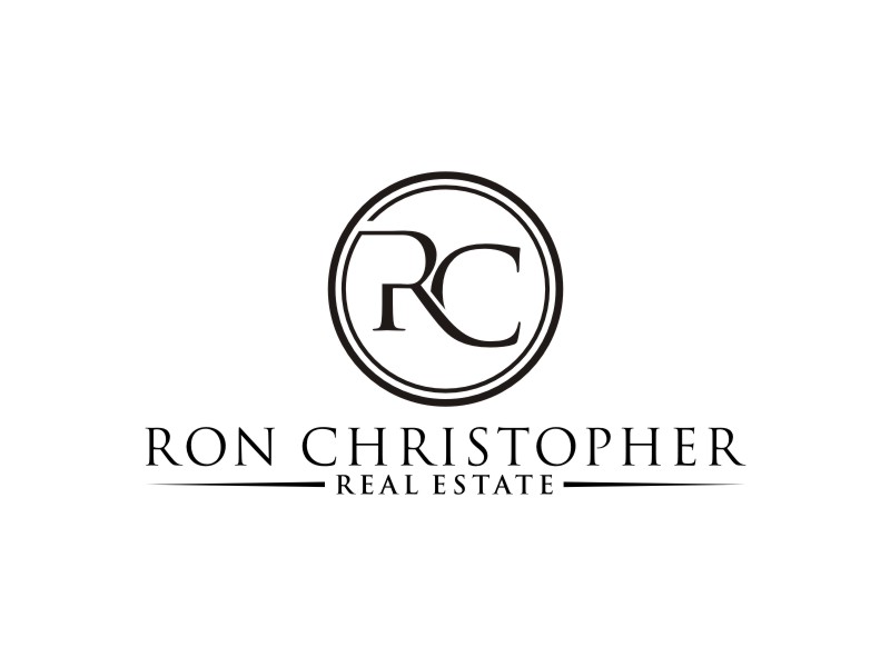 Ron Christopher Real Estate logo design by MieGoreng