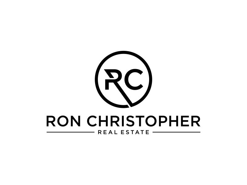 Ron Christopher Real Estate logo design by Franky.