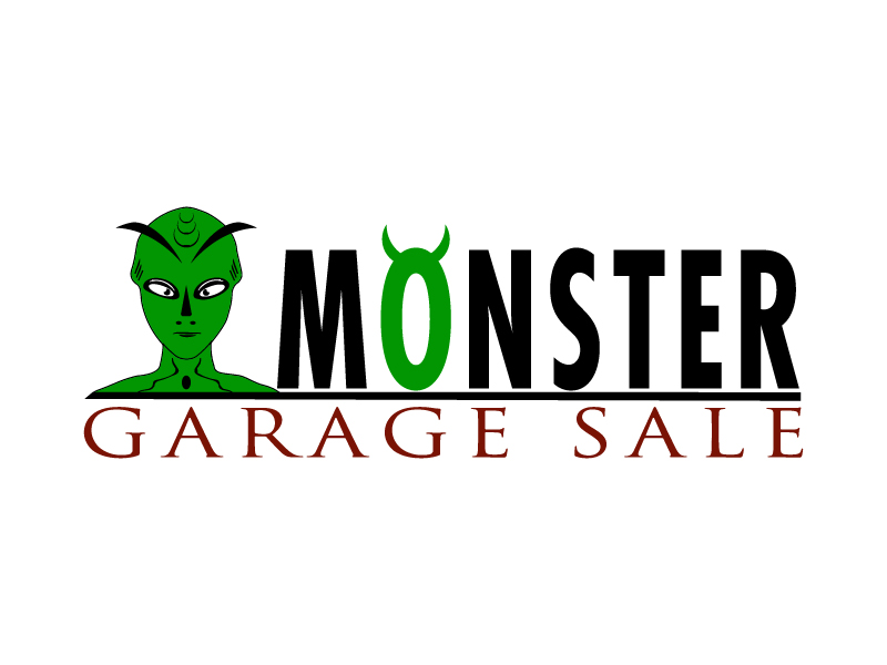 Monster Garage Sale logo design by pilKB