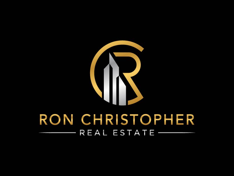 Ron Christopher Real Estate logo design by Andri