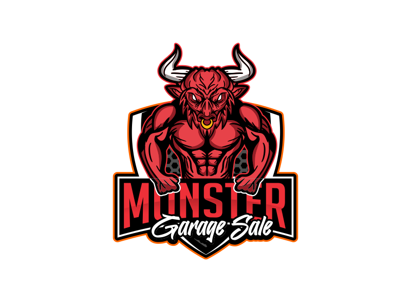 Monster Garage Sale logo design by MRANTASI