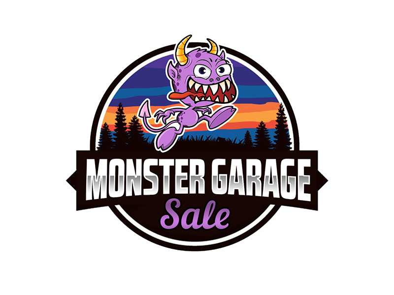 Monster Garage Sale logo design by PrimalGraphics
