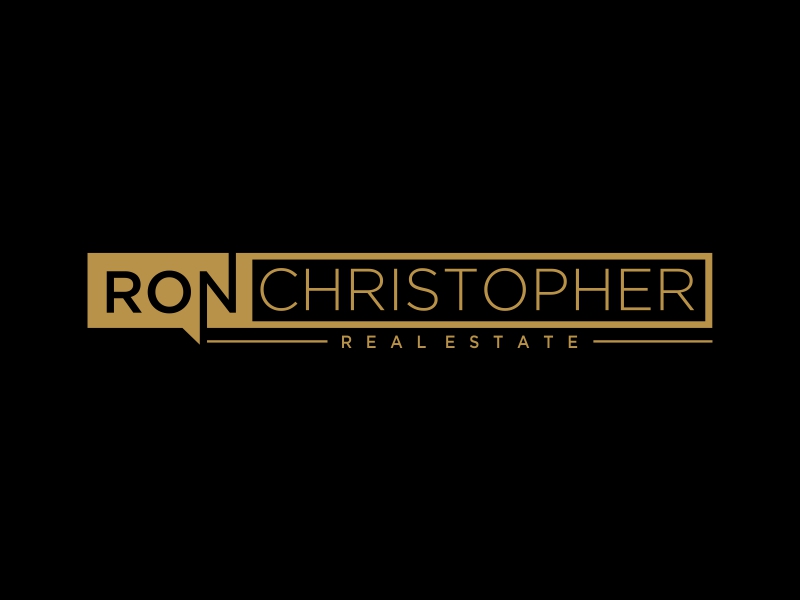 Ron Christopher Real Estate logo design by Mahrein