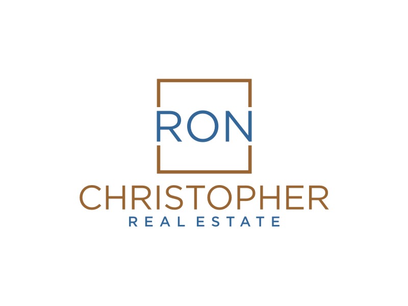Ron Christopher Real Estate logo design by Artomoro