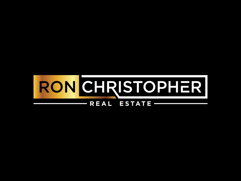 Ron Christopher Real Estate logo design by qqdesigns