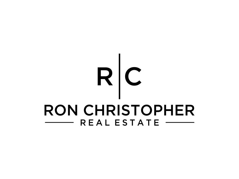 Ron Christopher Real Estate logo design by oke2angconcept